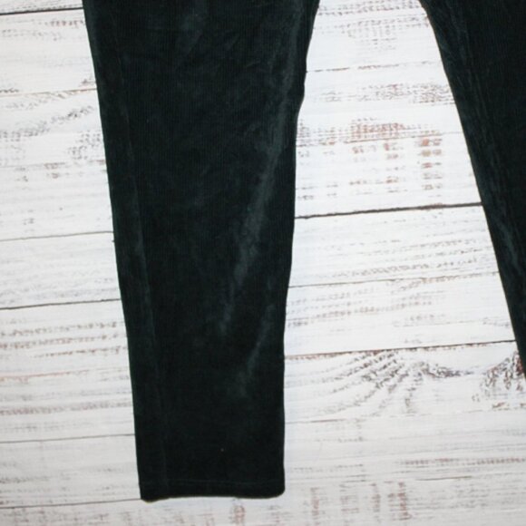 Gloria Vanderbilt Green Corduroy Pull on Midnight Forest Pants Size XXL - Picture 3 of 6